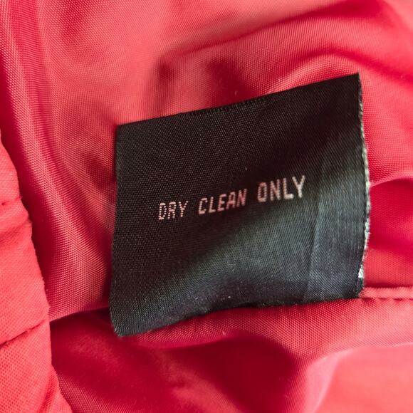 Womens Red Down Feather Puffer Coat M Cozy Warm Ski Snow Jacket Cabin Gorpcore - Picture 8 of 13